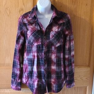 ISO AFFLICTION BUTTON DOWN SHIRT